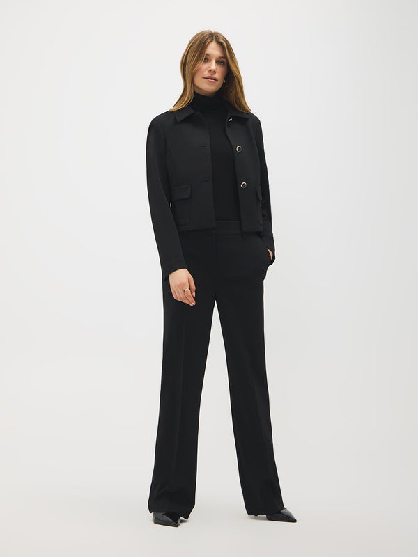 Pantalon large en sergé