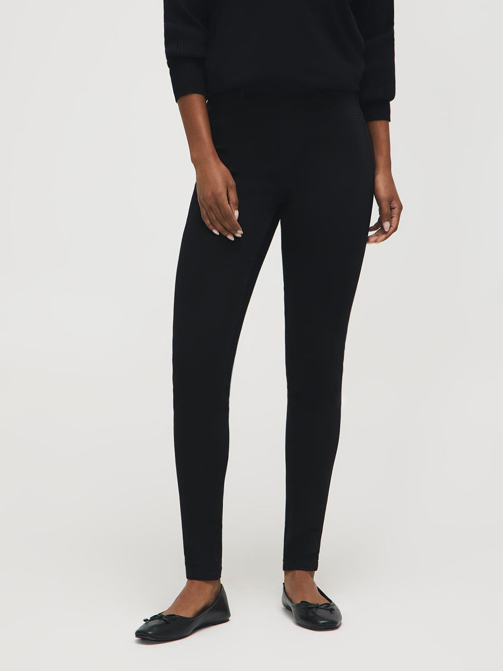 Jean Skinny Extensible en Coton Mélangé