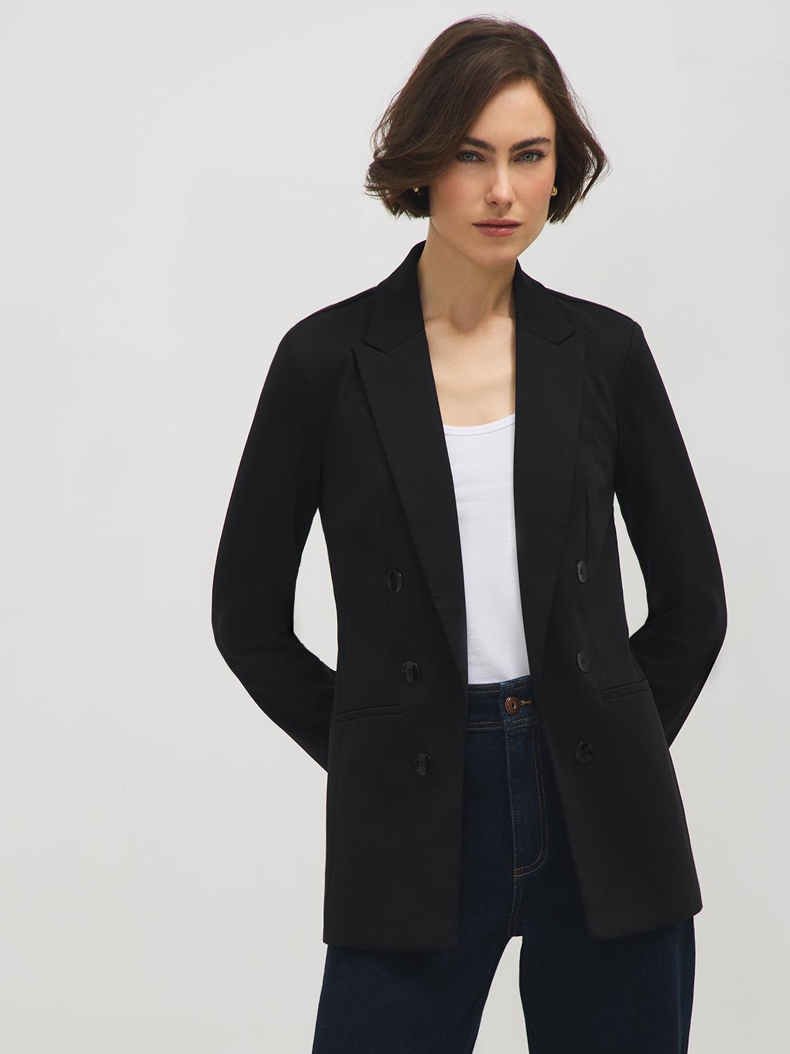 Blazer à 6 boutons