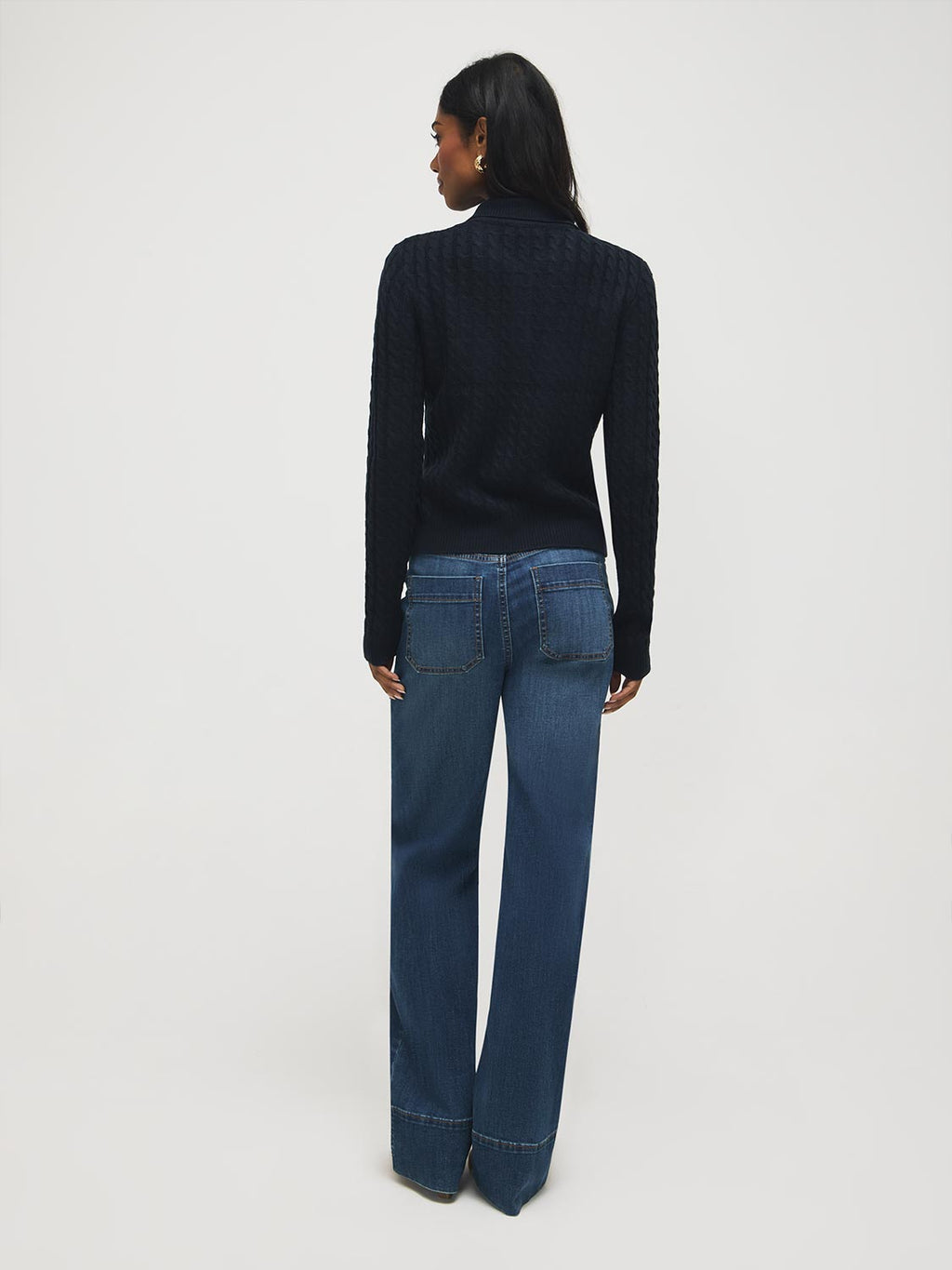 Cardigan torsadé à col