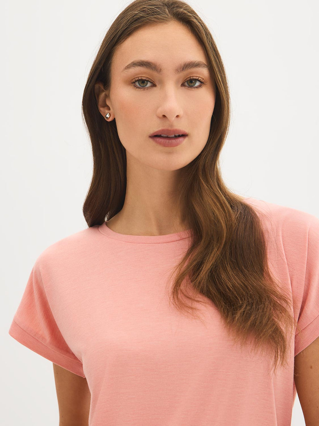 T-shirt dolman à revers