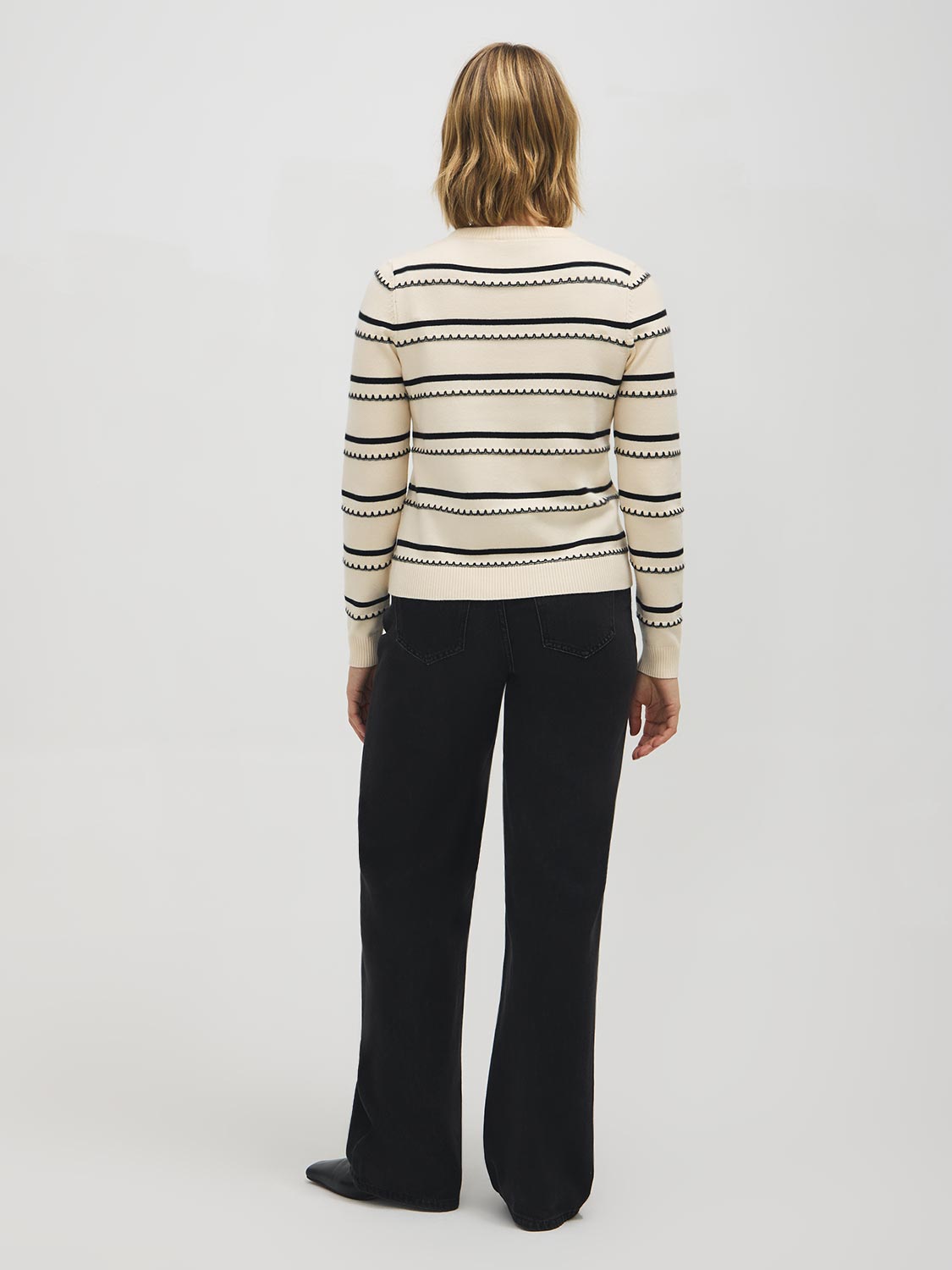 Pull Whipstitch rayé