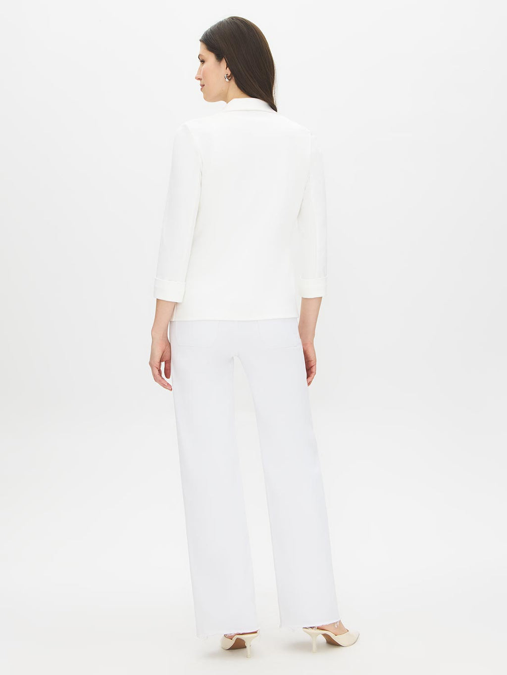 Blazer à Manches Relevées